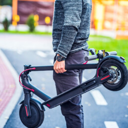 SHOK electric scooters man folded scooter
